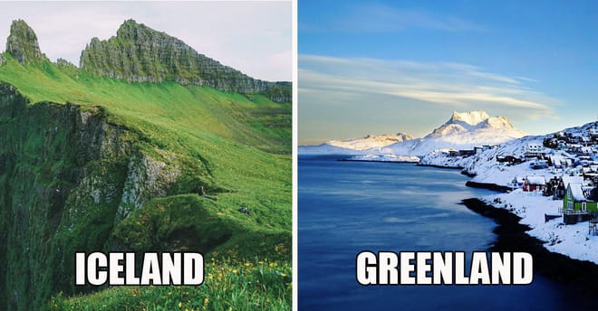 greenland vs iceland