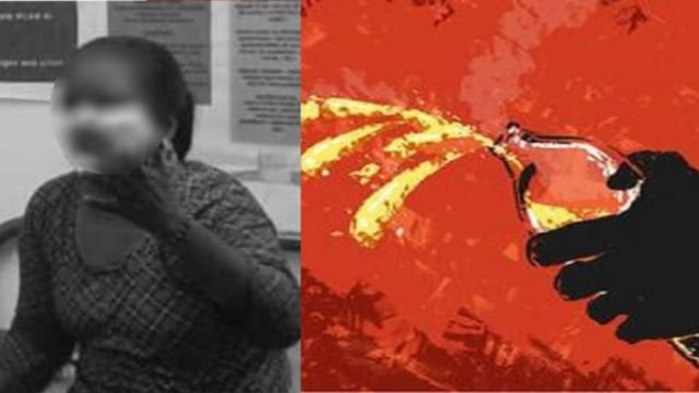 விழுப்புரத்தில் முன்னாள் மனைவி மீது ஆசிட் வீச்சு: கணவர் மீது அதிர்ச்சி குற்றச்சாட்டு
