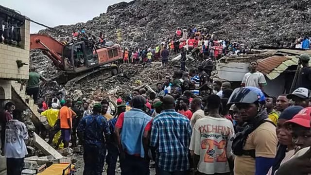 கினியாவில் கனமழை: குப்பை மலை சரிந்து 22 பேர் உயிரிழப்பு